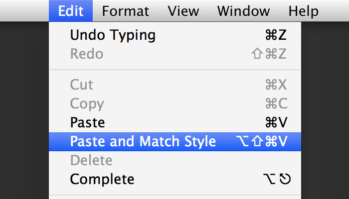 Mac clipboard