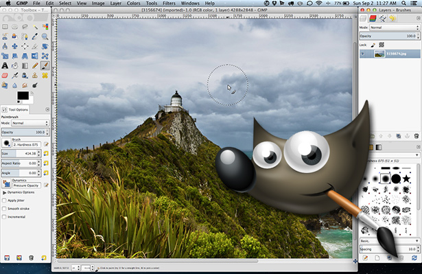 photo editor free mac gimp