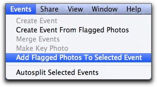 Move flagged photos