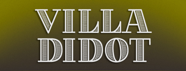 Villa Didot font