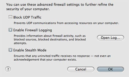 OSX Stealth Mode
