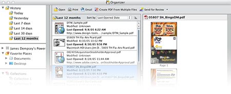 Acrobat Organizer Acrobat Organizer
