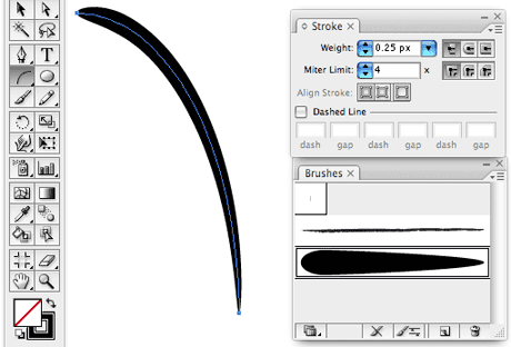 Creating art brushes