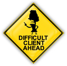 Bad client ahead