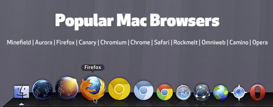 Popular Mac Browsers Popular Mac Browsers