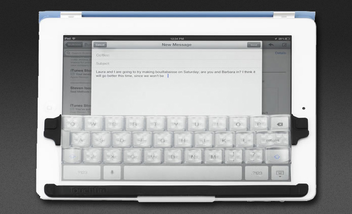 Touchfire keyboard