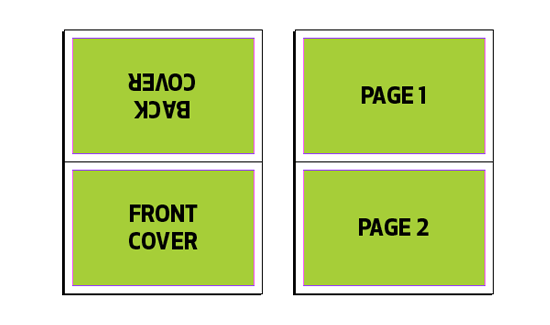 Rotated spread view in Adobe InDesign