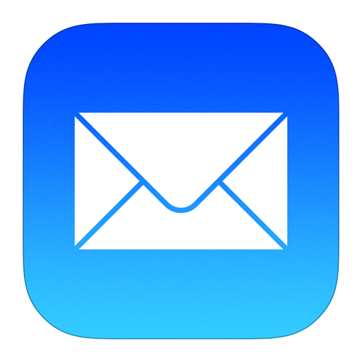 iOS email icon