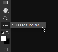 Photoshop Edit Toolbar icon