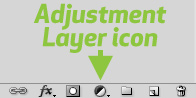 Photoshop Adjustment Layer icon