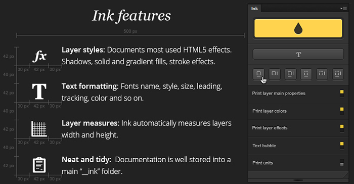 Ink plugin