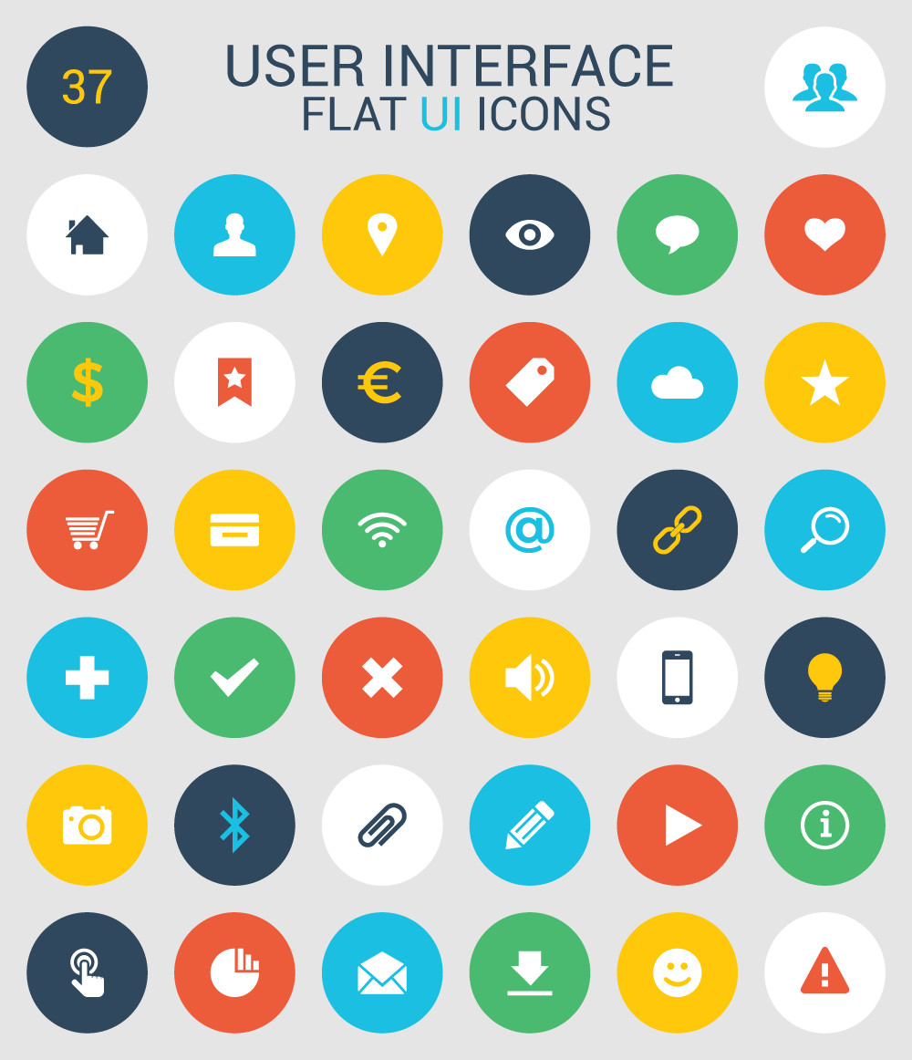 User Interface Flat Icons