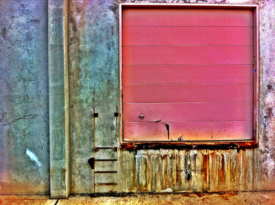 Rusty Warehouse Door