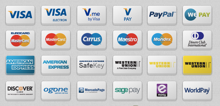 Payment icons