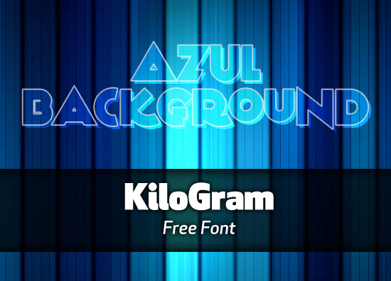 KiloGram font