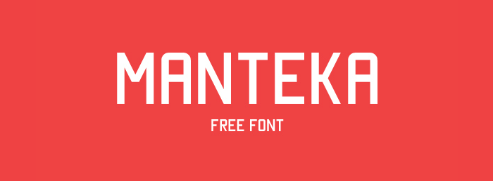 Manteka font