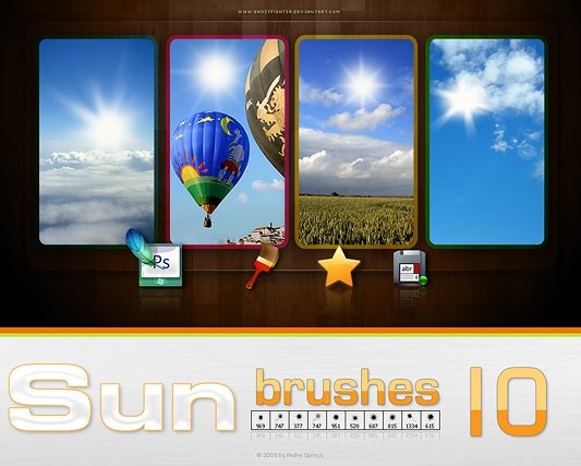 Photoshop Sun Brushes