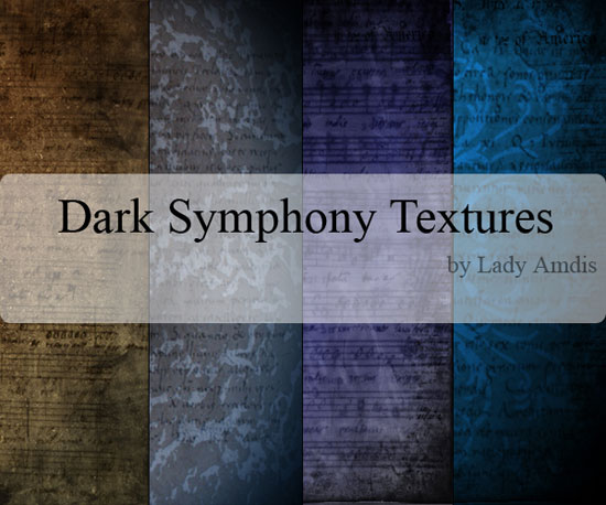Free Dark Symphony Textures