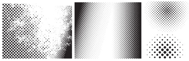 Halftone vectors