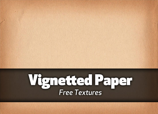 Vignetted paper textures