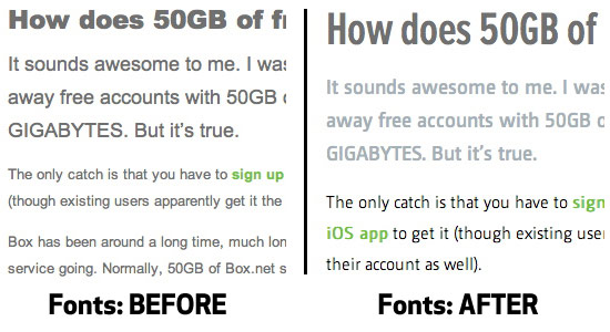 webINK fonts