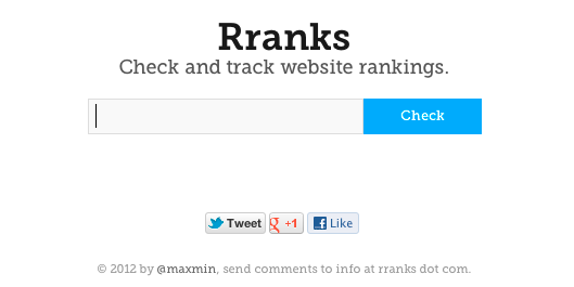 Rranks